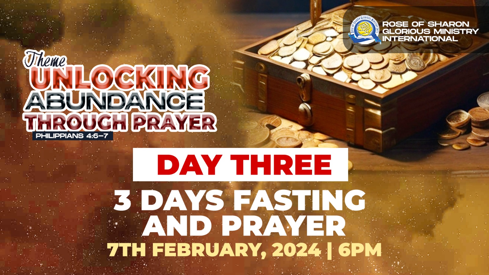 Day 3 Prayer Points February 2024 Fasting Prayer Rose of